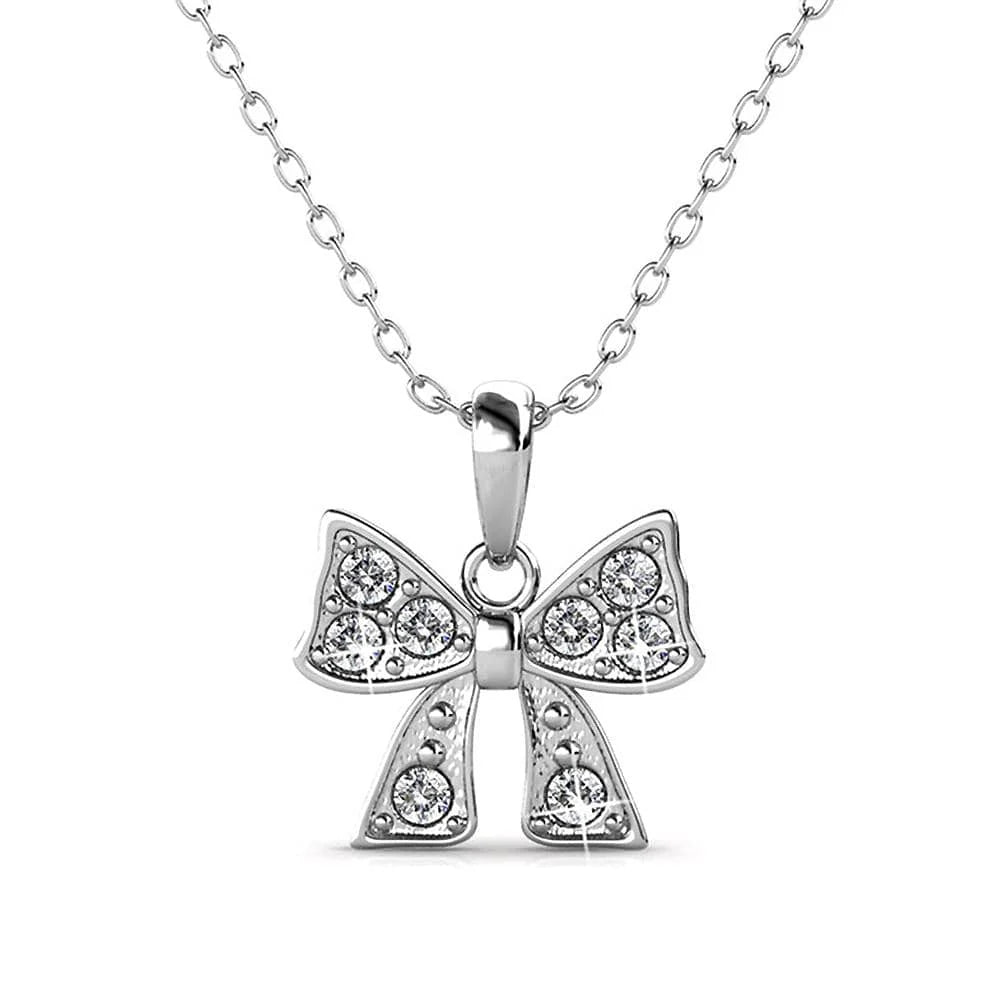 Boxed 2pc Necklace Set Embellished with SWAROVSKI® Crystals