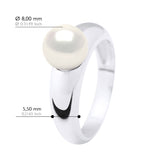 Bangle Ring - Natural White - Longueur 42 cm