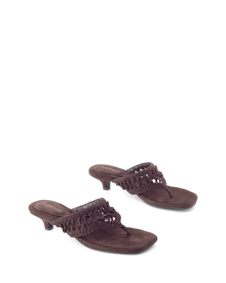 Therapy Cannes Chocolate Microsuede
