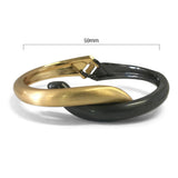 Bullion Gold Carlow Mix in Gold and Gun Black Bracelet