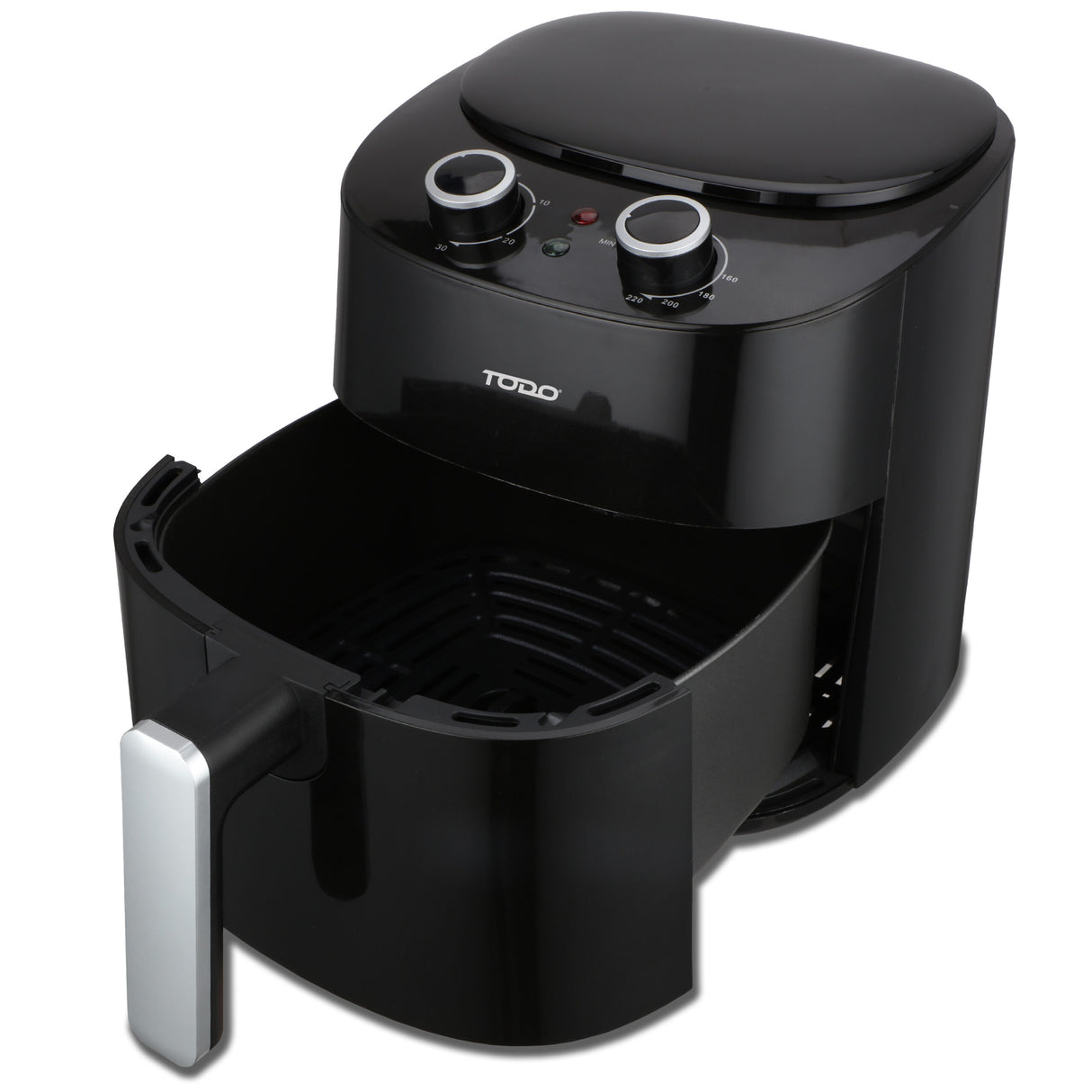 TODO 4.2L Air Fryer 1300W Convection Oven Fan Forced Multi Function Cooker Analog �� Black