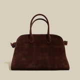 Delta Top Handle Bag - Chocolate