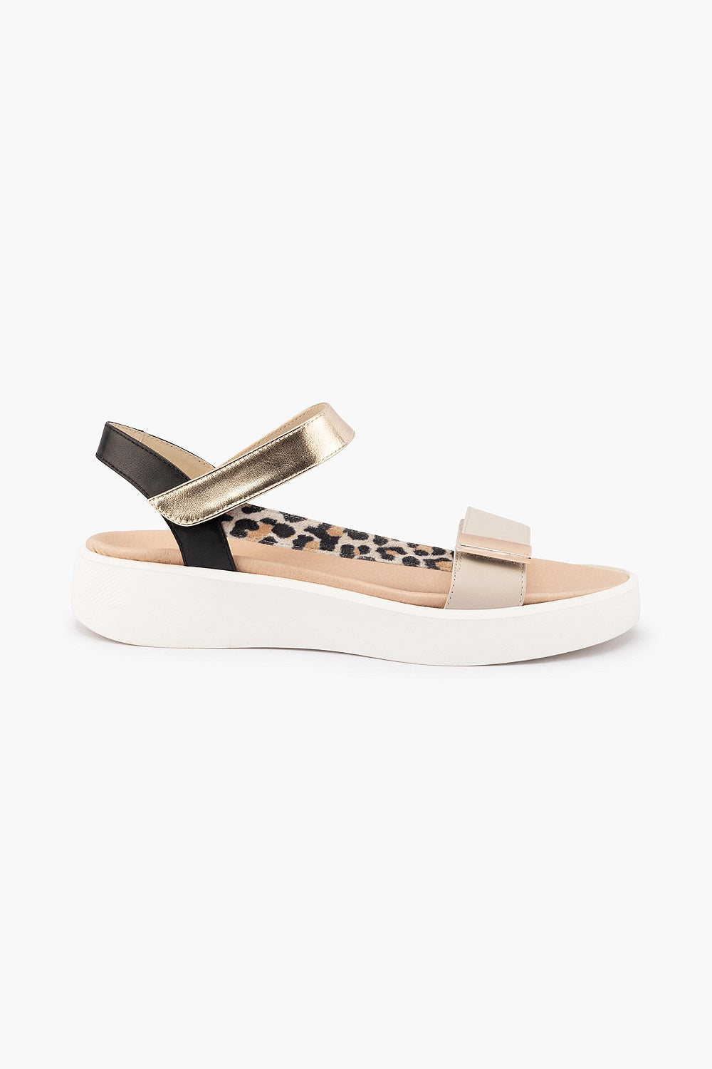 Klouds Ivory Metallic Leopard Combo