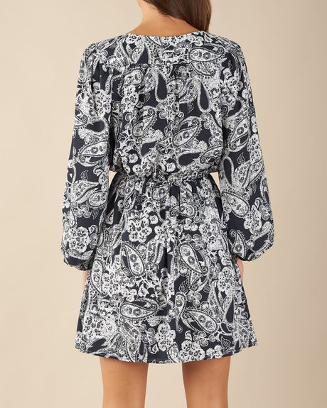 Amelius Halena Boho Paisley Dress - Multi