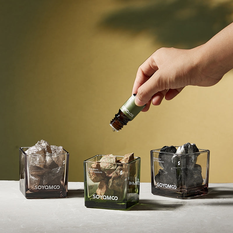 Green Bamboo Grove Dopamine Crystal Diffuser