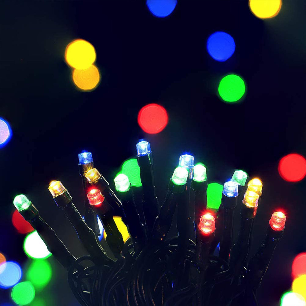 Milano Decor LED MULTI COLOUR Fairy Lights (200 Lights)