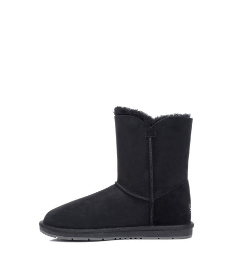 Australian Shepherd UGG Short button - Black