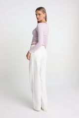 Madison The Label Lucca Top - Lilac