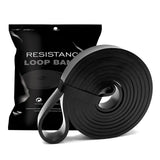 Heavy Duty Resistance Bands 4 Set with Handles Door Mount Exercise Pilates Yoga 2-56kg