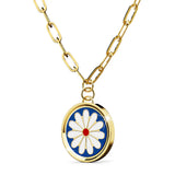 Bullion Gold Bullion Blue Blossom Necklace in Gold