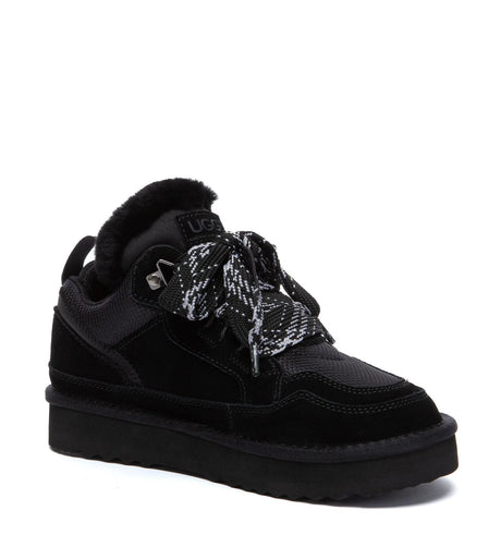 Parkyr Platform Sneakers in Black