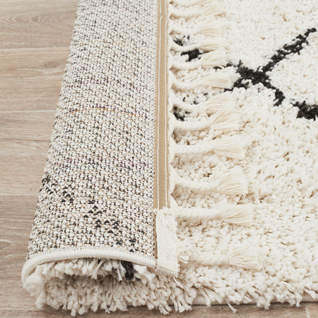 Saffron 22 White Rug