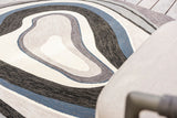 B&C Aura Grey Outdoor Rug 477304