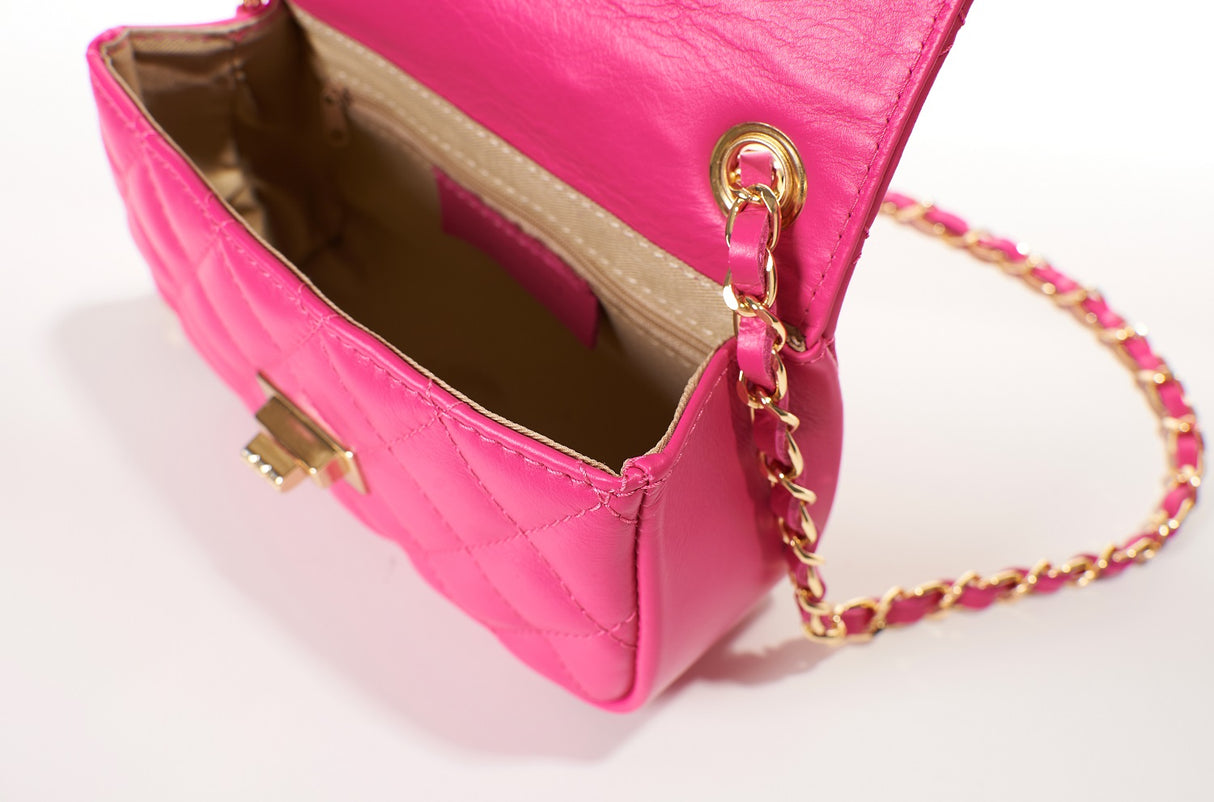 Bosccolo Shoulder Bag In Fuchsia