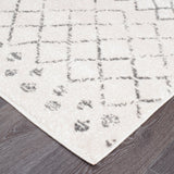 Oasis 454 White Runner Rug