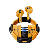 Transformers Wireless Earbud Earphones Bluetooth V5.4 TF-T23 - Yellow
