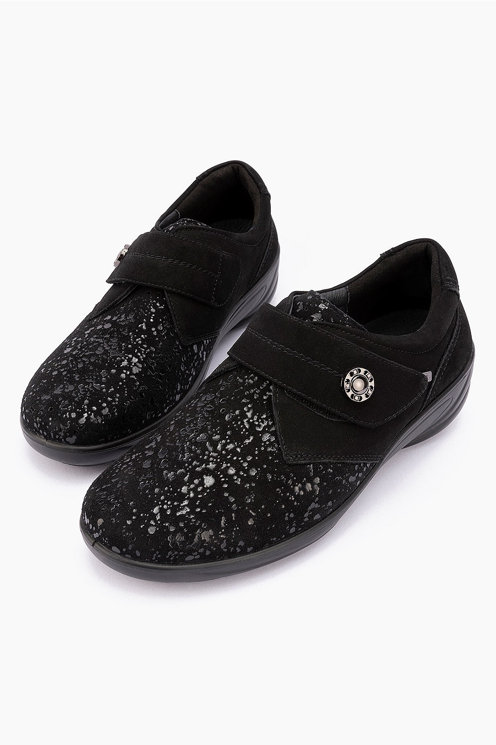 G Comfort Women's P 9520 Black Stretch