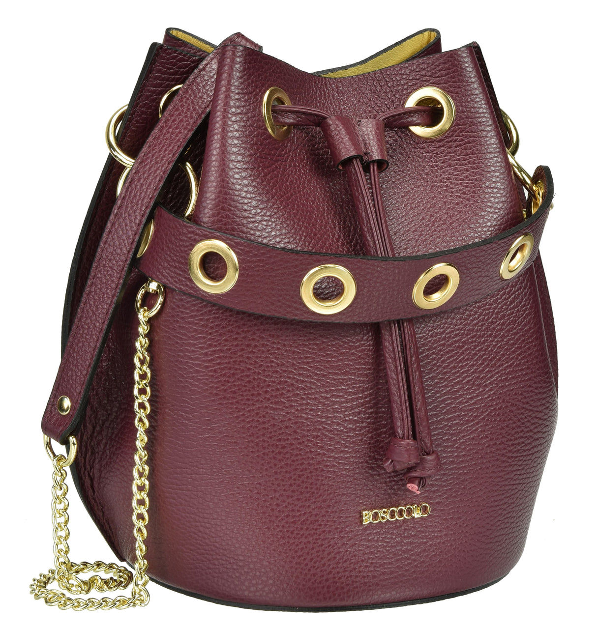 Bosccolo Shoulder Bag In Burgundy