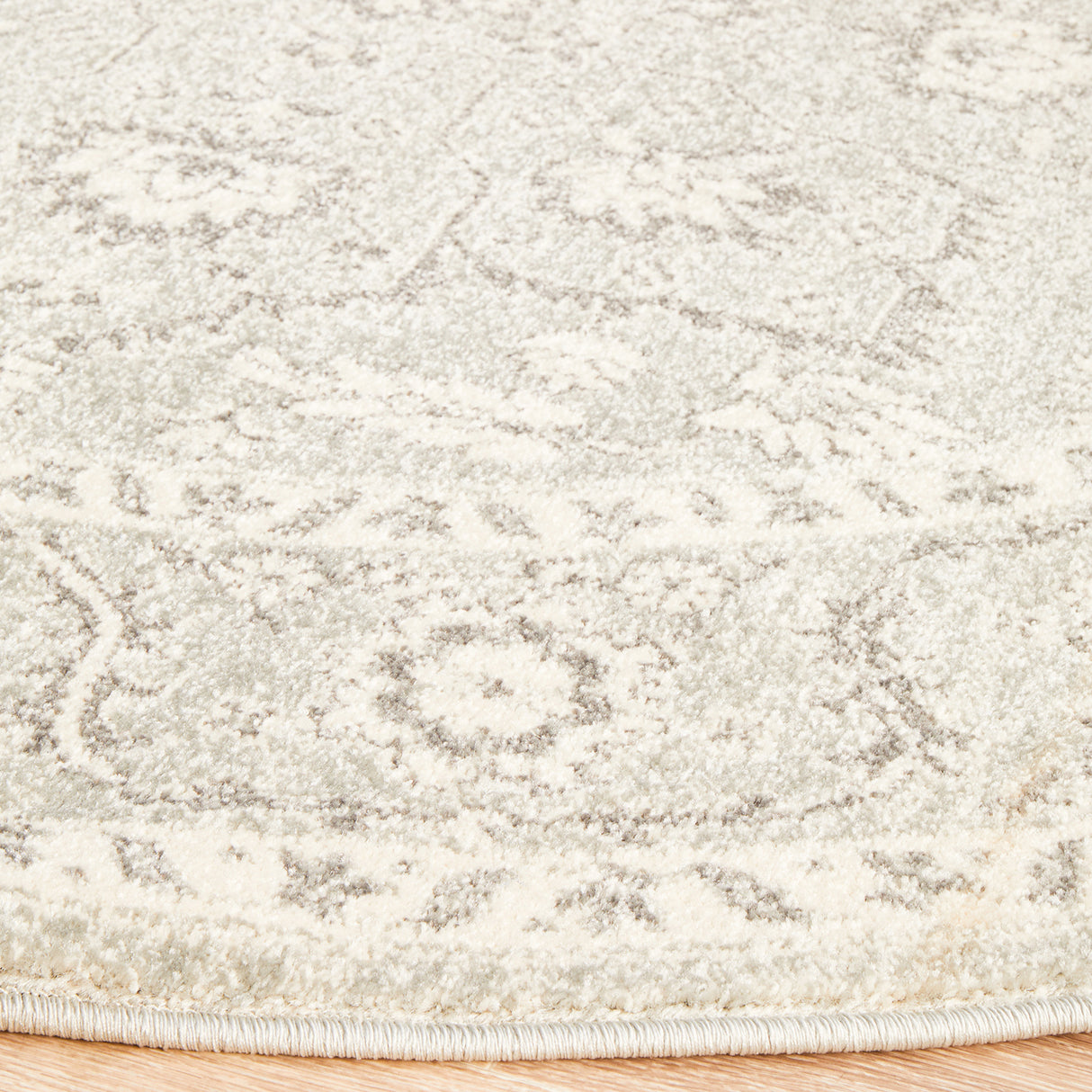 Evoke 261 Silver Round Rug