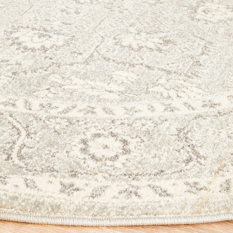 Evoke 261 Silver Round Rug