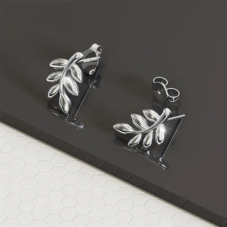 Solid 925 Sterling Silver Light Earrings