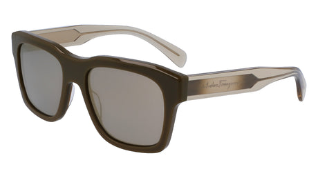 Salvatore Ferragamo SF1087S Mens Sunglasses - Dark Khaki