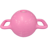 Yoga Fitness Kettlebell Water Filled Adjustable 1-6kg Double Handle Heavy Duty Exercise Kettle Bell - Pink