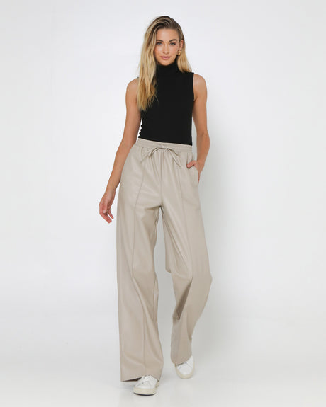 Madison The Label Tegan Pants - Stone