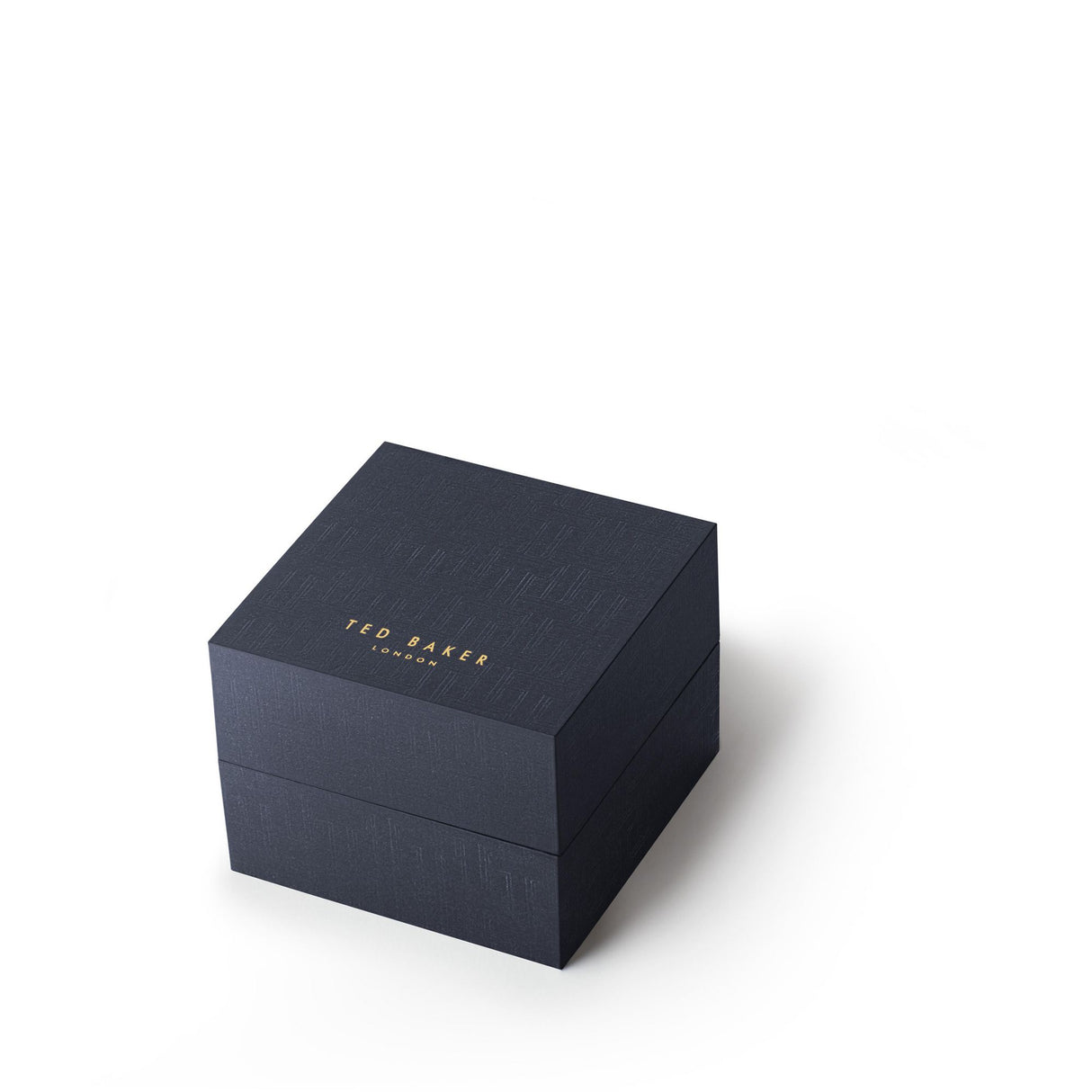 Ted Baker Womens Irby Resin Black Blue Dial Blue Silicone