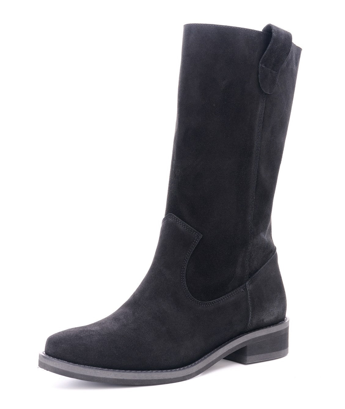 Bosccolo Womens Boots - Black Nubuck