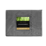Royal Comfort 3000tc Bamboo Cooling Sheet Set - King - Charcoal