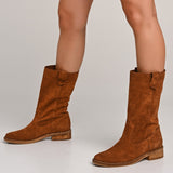 Bosccolo Womens Boots - Ginger Nubuck
