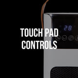 Pursonic Touch Screen Tower Heater - White
