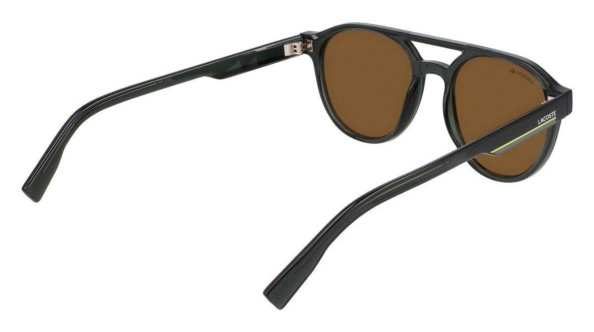 Lacoste L6008S Mens Sunglasses - Transparent  Grey