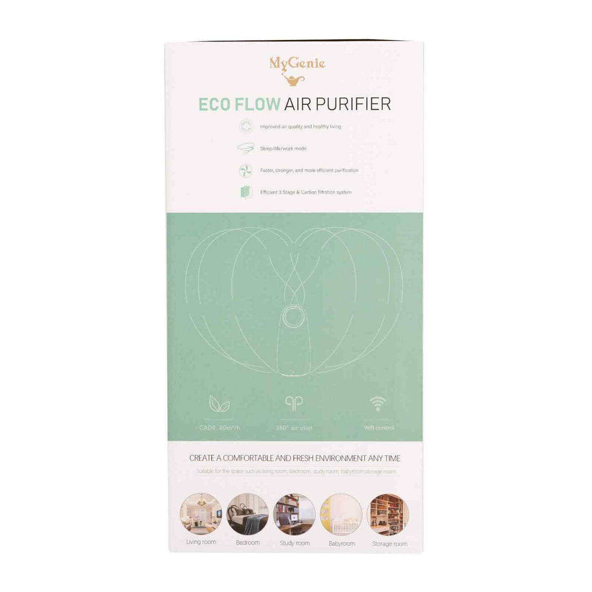 MyGenie Eco Flow Air Purifier (Wifi)