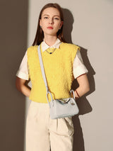 Solano Top-Grain TC Leather Shoulder Bag - Blue