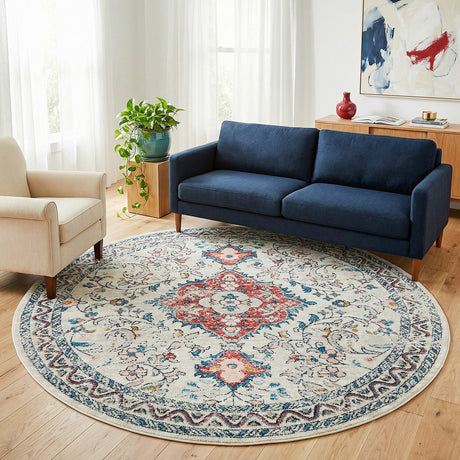 Avenue 705 Pastel Round Rug