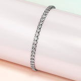 Krystal Couture Micah Tennis Bracelet Embellished with SWAROVSKI Crystals