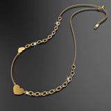 Bullion Gold Share Hearts in Gold Layered Steel Jewellery