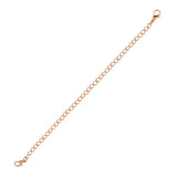 Obsession Necklace Extender Encased in 18k Rose Gold