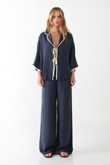 Lost In Lunar Women's Rheea Shirt - Navy