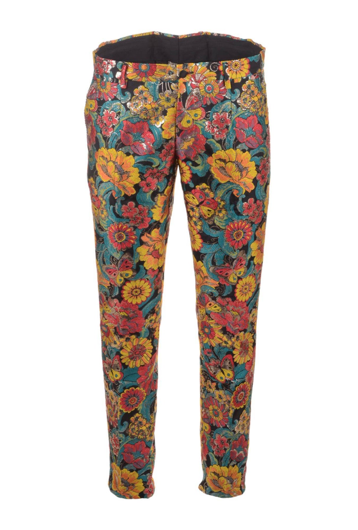 Dolce & Gabbana Men Flowers Trouser