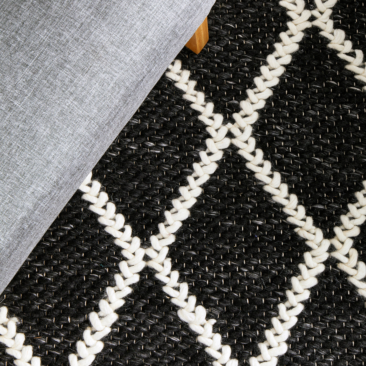 Huxley Black Rug