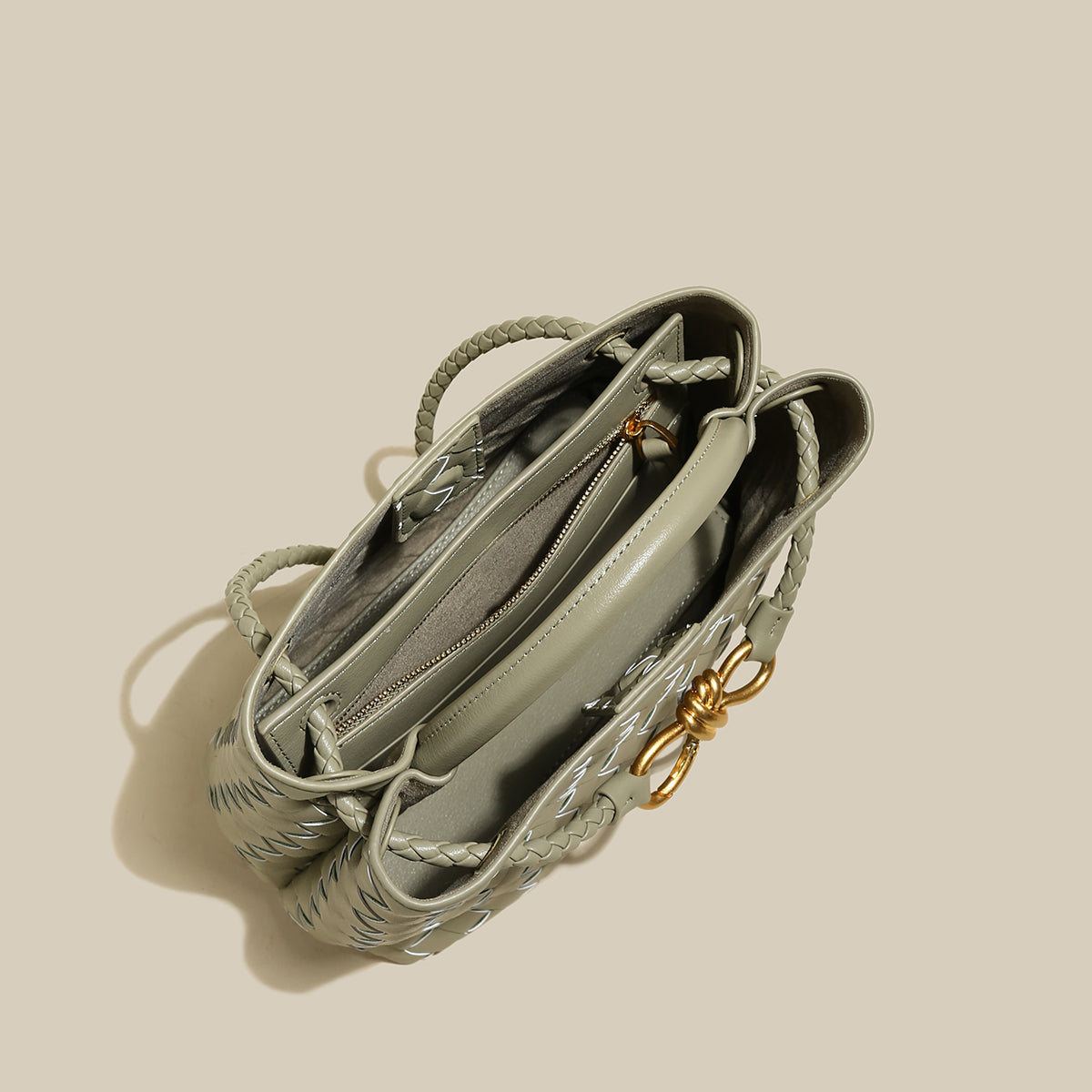 Avocado Woven Tote Bag - Avocado