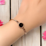 Bullion Gold Roman Numerals Bracelet