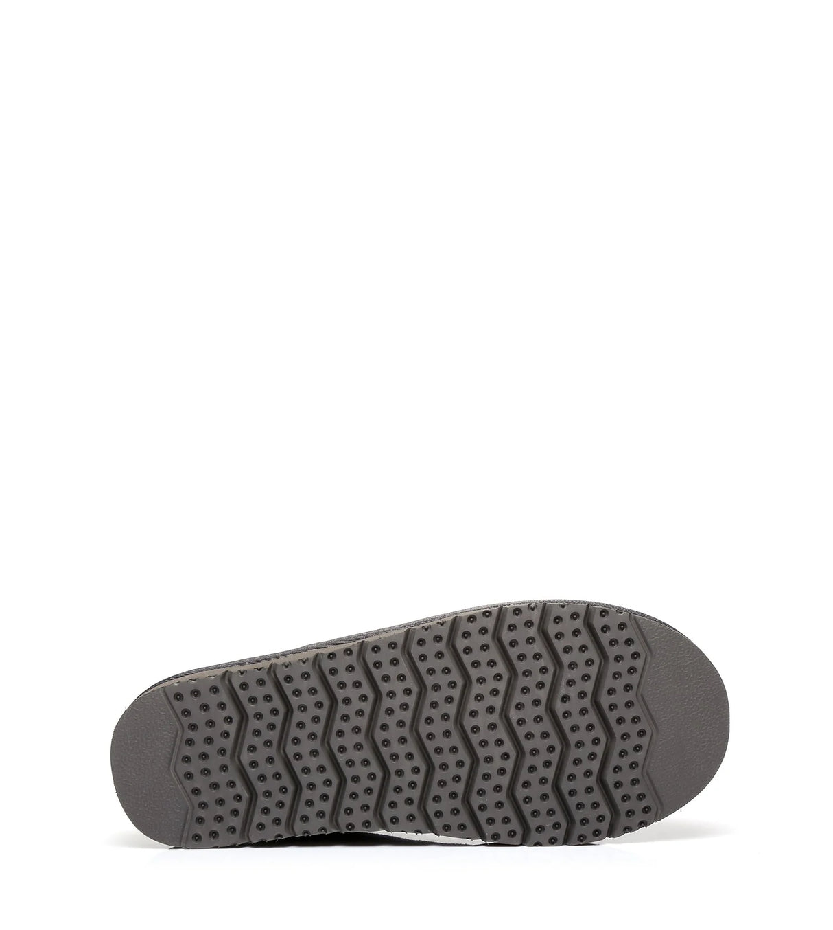 Men Bred Cow Suede Slipper in Grey