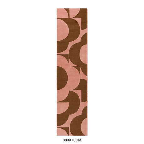 Orla Kiely Prism Flower Pink - Terracotta 158002 Runner Rug