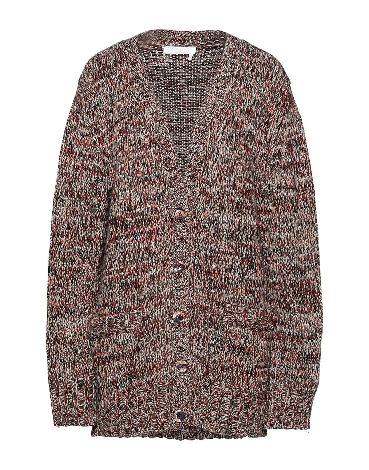 Chloé Womens Cardigans - Camel