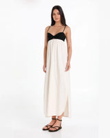 Lost In Lunar Mon Maxi Dress - Cream