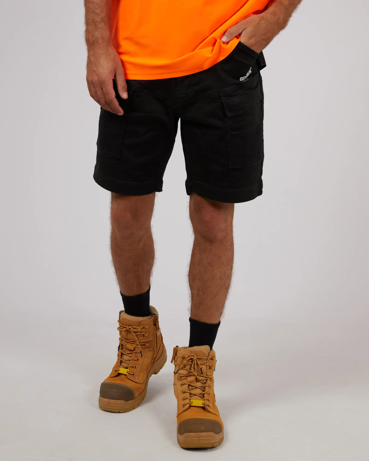 St Goliath Apw Short 1 - Washed Black